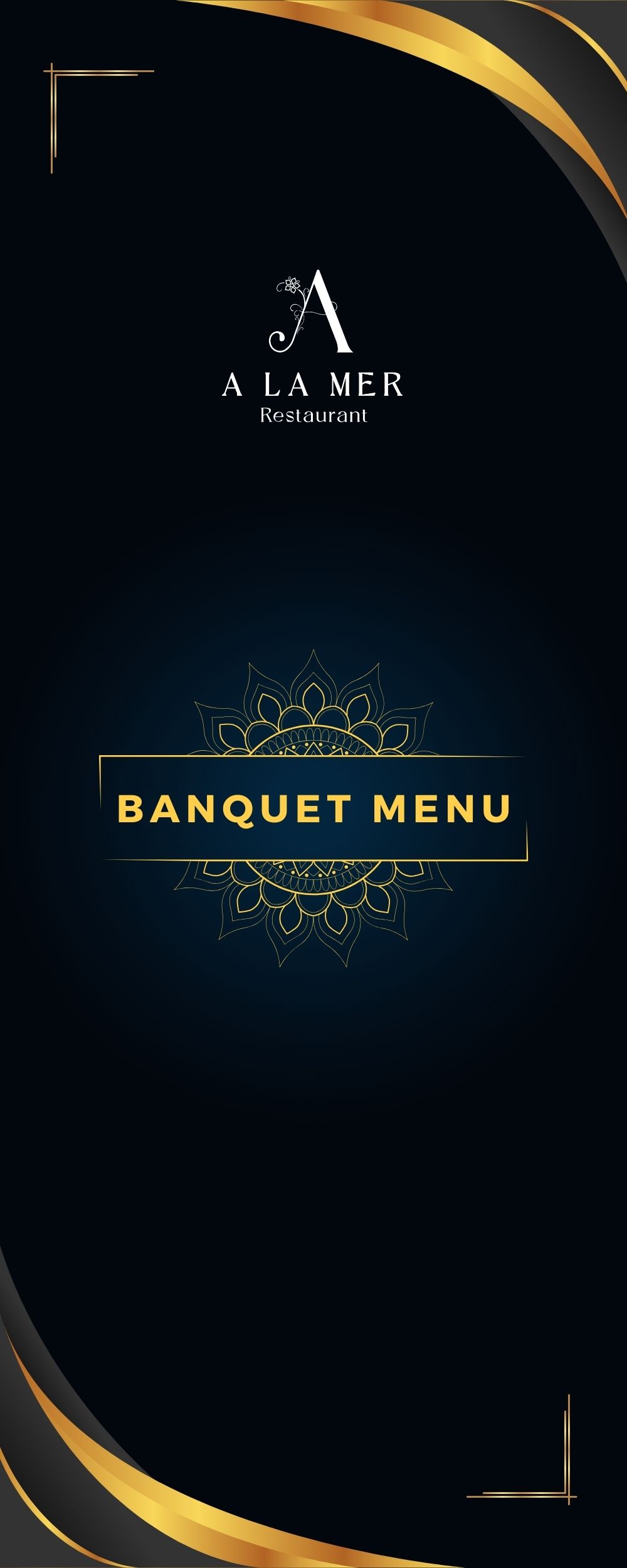 Banquet Menu