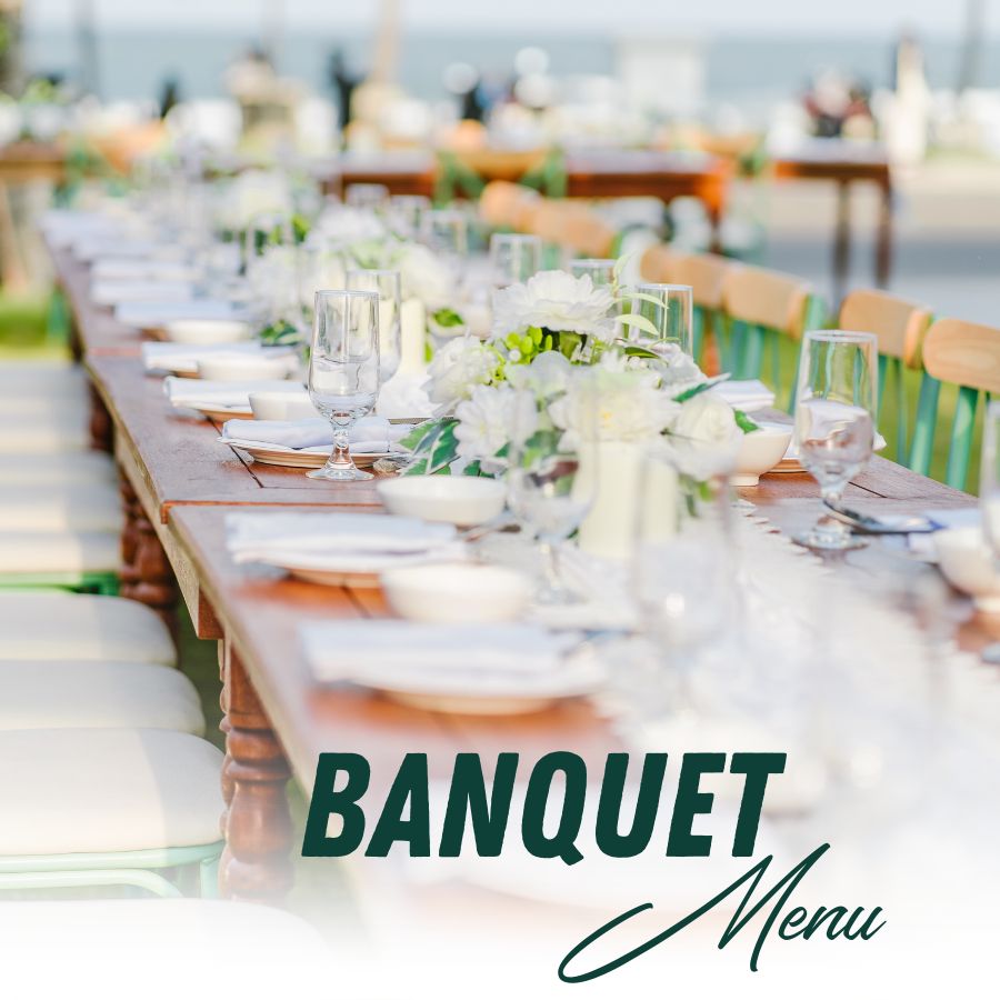 Banquet menu